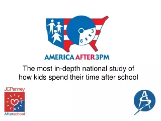 The most in-depth national study of how kids spend their time after school
