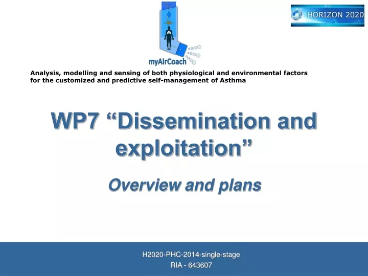 wp7 dissemination and exploitation