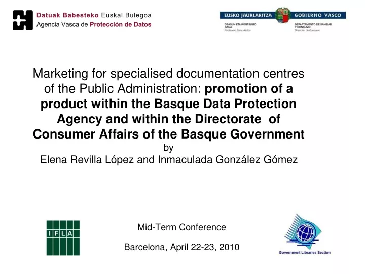mid term conference barcelona april 22 23 2010