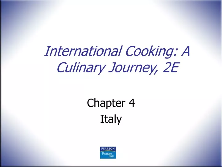 international cooking a culinary journey 2e