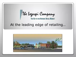 At the leading edge of retailing…