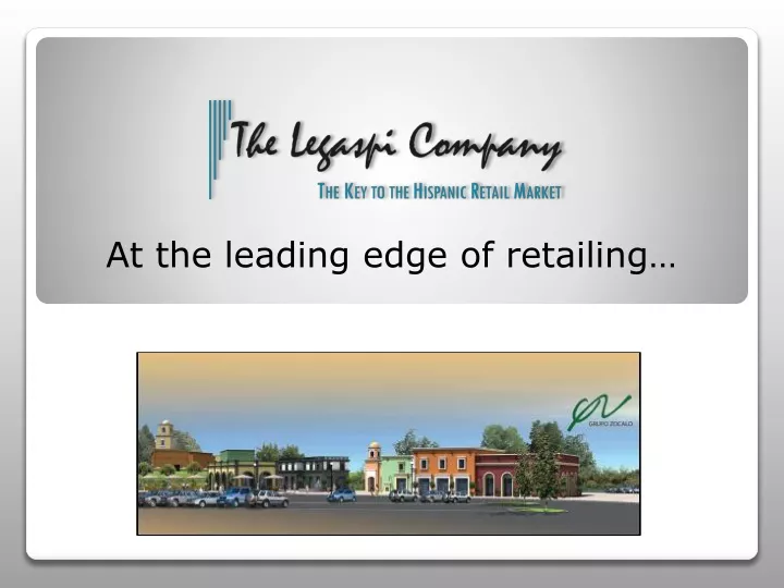 at the leading edge of retailing