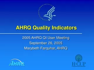 AHRQ Quality Indicators