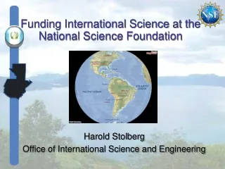 Funding International Science at the National Science Foundation