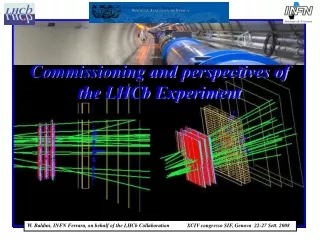 Commissioning and perspectives of the LHCb Experiment