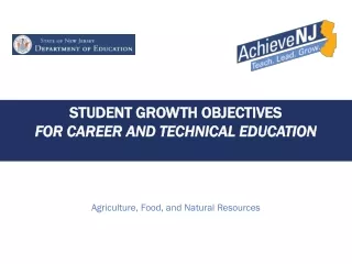 Student Growth Objectives for Career and technical education