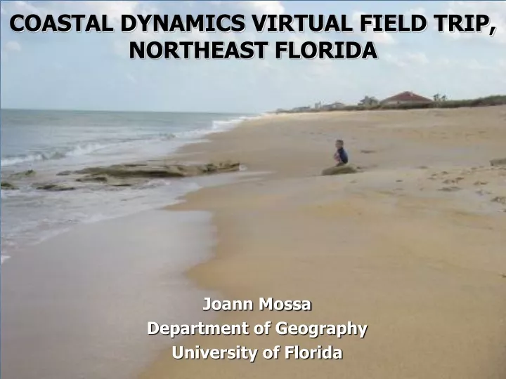 coastal dynamics virtual field trip northeast florida