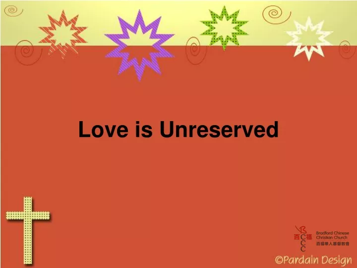 love is unreserved