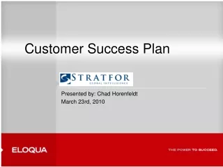Customer Success Plan
