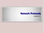 Network Protocols - slide 1