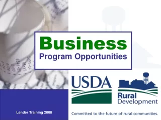 Business Program Opportunities