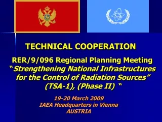 TECHNICAL COOPERATION