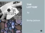 THE LOTTERY  by  Shirley Jackson