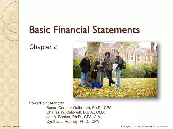basic financial statements