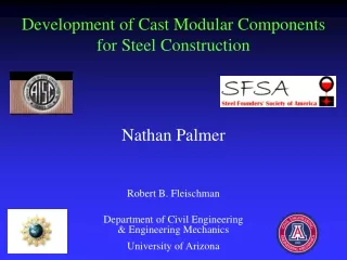 Development of Cast Modular Components for Steel Construction