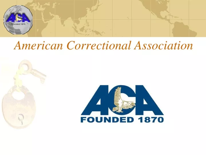 american correctional association