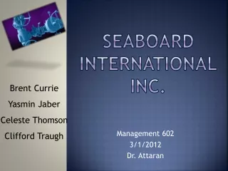 SEaBoard  International Inc.