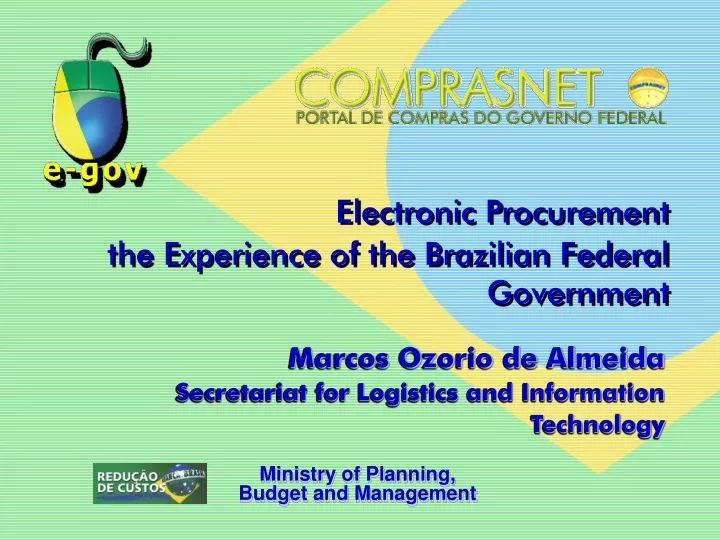 electronic procurement the experience