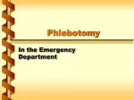 Phlebotomy - slide 1