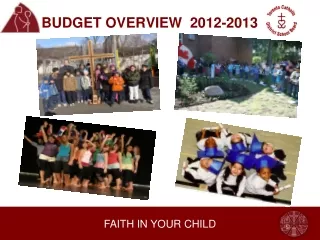 BUDGET OVERVIEW  2012-2013