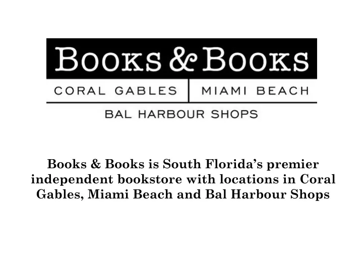 books books is south florida s premier