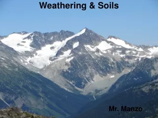Weathering &amp; Soils