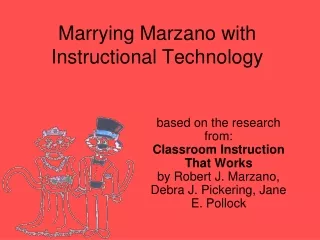 Marrying Marzano with Instructional Technology