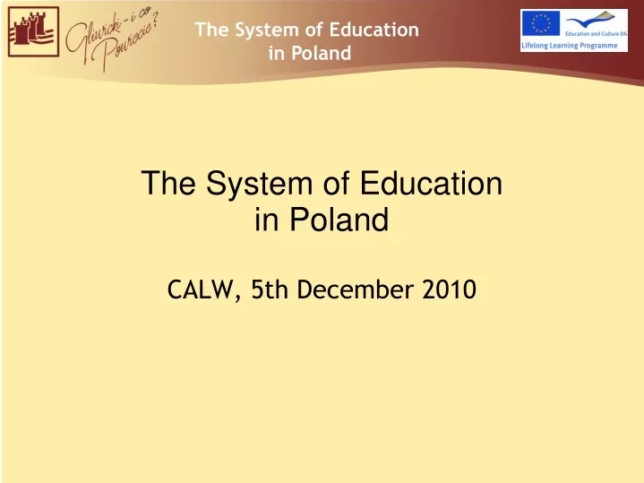 the system of education in poland