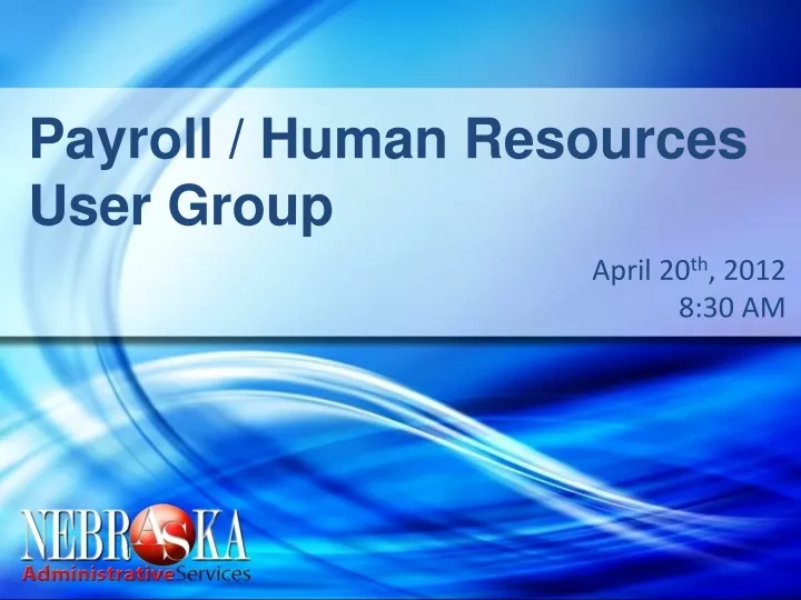 payroll human resources user group
