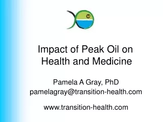 Impact of Peak Oil on  Health and Medicine