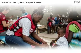 Disaster Volunteering: Learn, Prepare, Engage