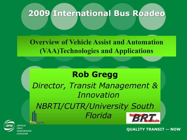 2009 international bus roadeo