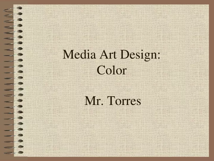 media art design color