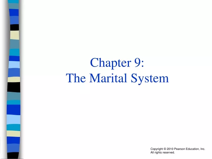 chapter 9 the marital system