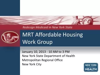 MRT Affordable Housing  Work Group
