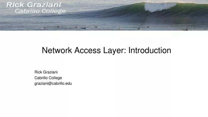 network access layer introduction