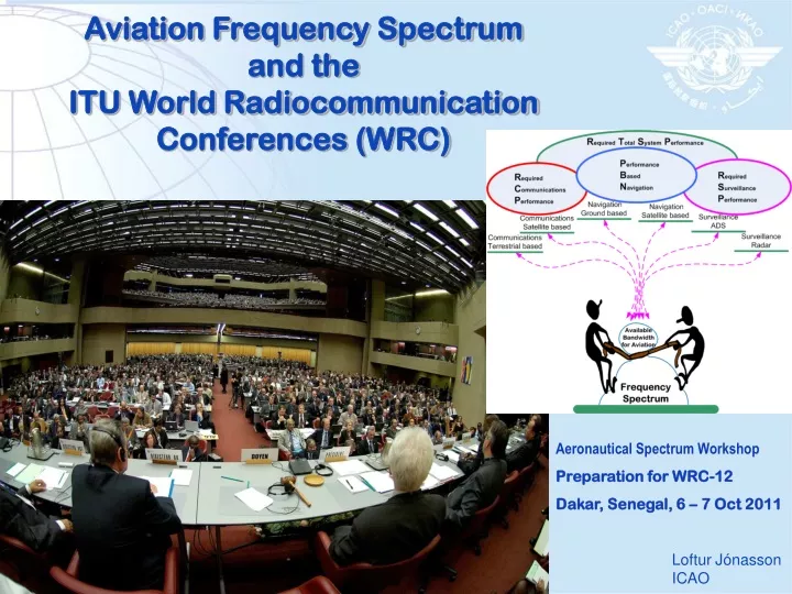 aviation frequency spectrum and the itu world