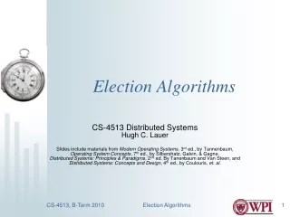 Election Algorithms