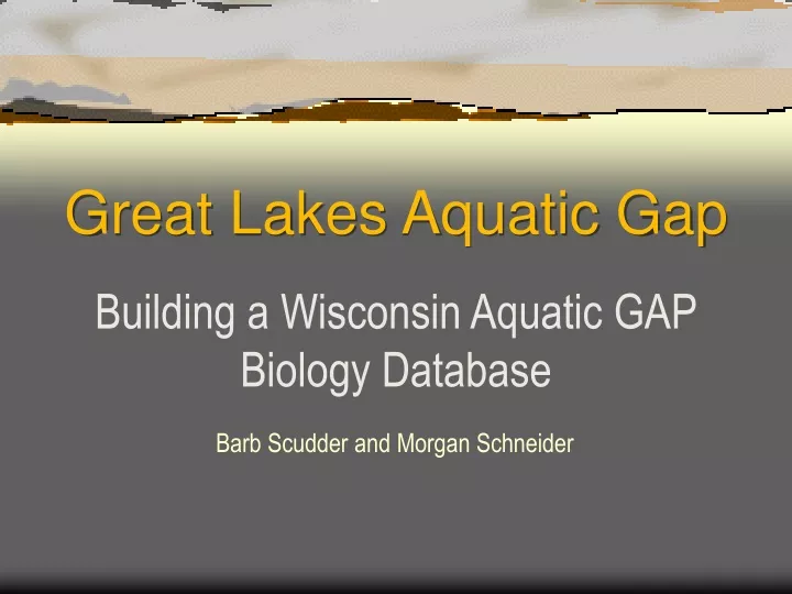 great lakes aquatic gap