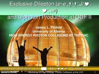 Exclusive Dilepton (e + e - , m + m - ,J/ Y ,  Y ', ? ) and Diphoton Production at CDF II