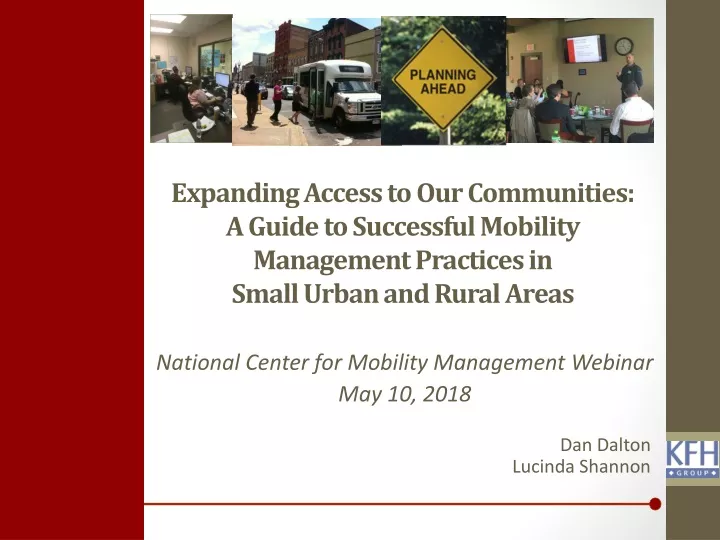 national center for mobility management webinar may 10 2018