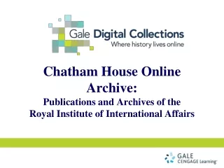 Watch the video “Chatham House”  by Director, Robin Niblett
