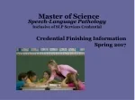 Master of Science - slide 1