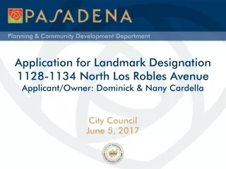 City Council June 5, 2017