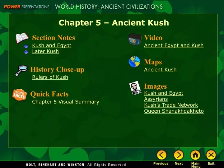 chapter 5 ancient kush