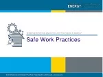 Safe Work Practices - slide 1