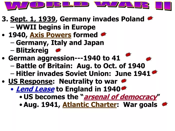 world war ii