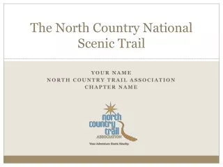 The North Country National Scenic Trail