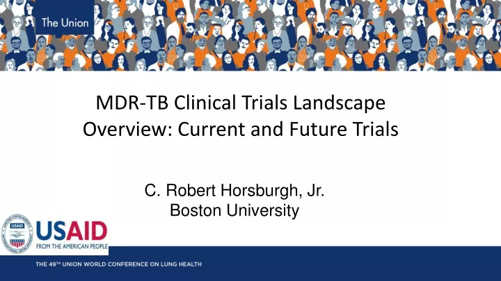 mdr tb clinical trials landscape overview current