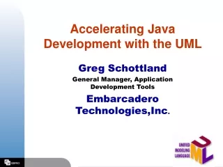 Accelerating Java Development with the UML